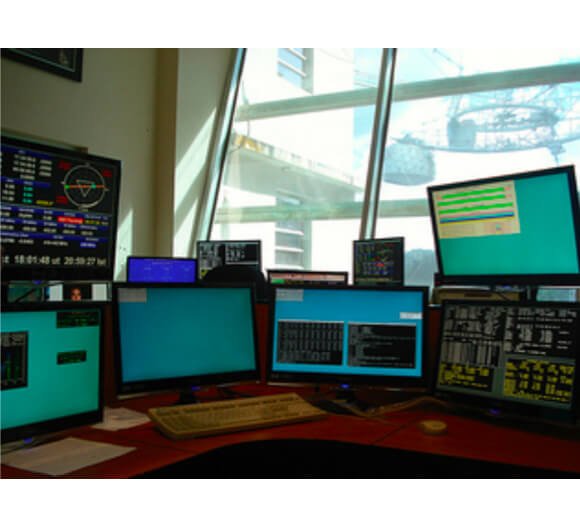 Control room of the Arecibo telescope in Puerto Rico