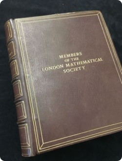 London Mathematical Society members book