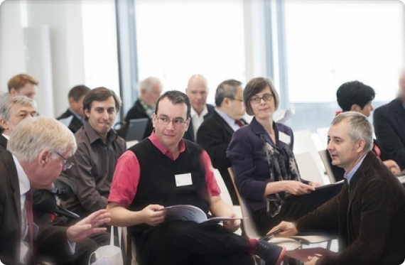 Hector Zenil as a keynote speaker at the Complexity Hub inaugural conference in Vienna
