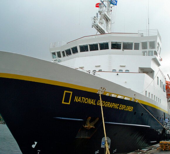 On the National Geographic Explorer ship invited by FQXi